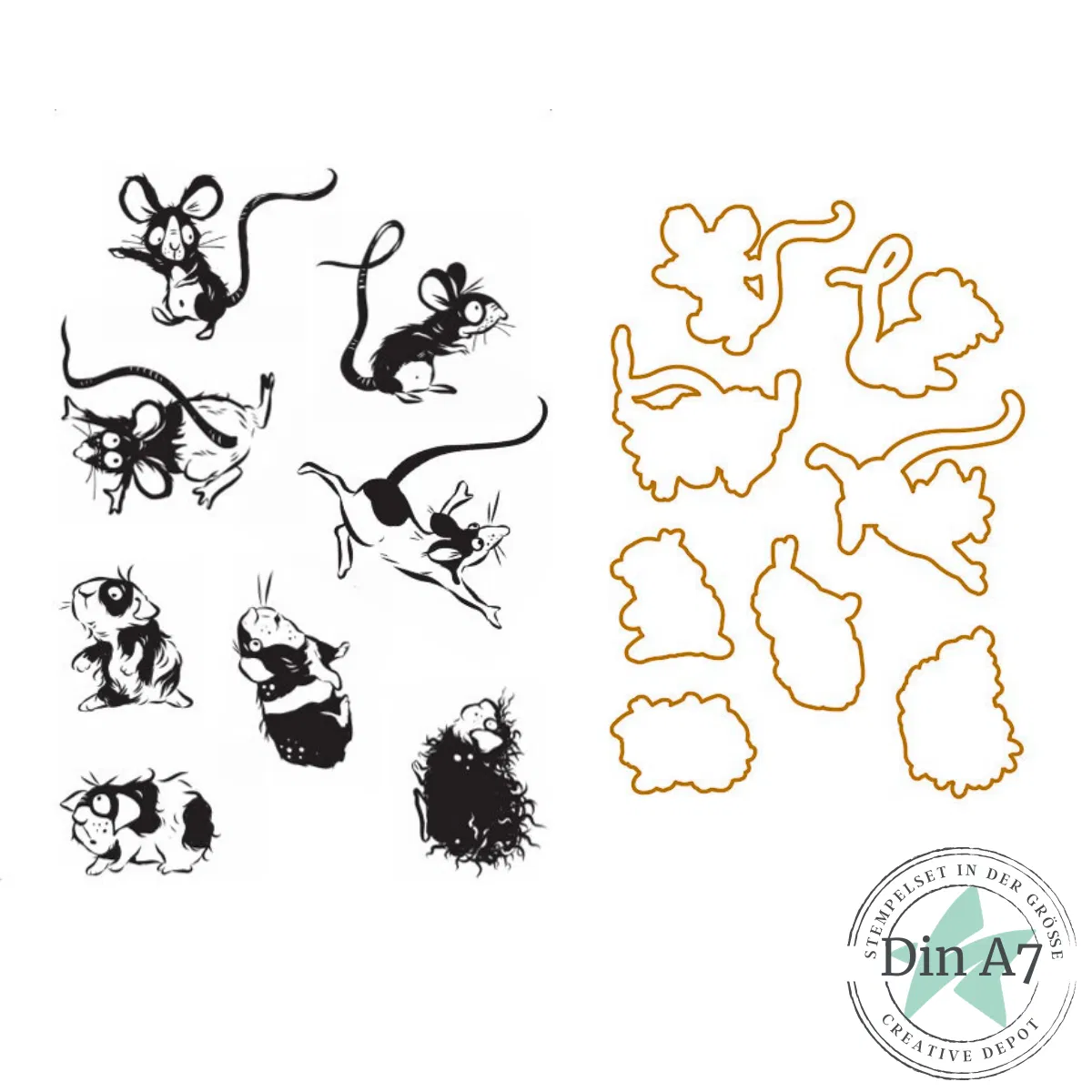 Creative Depot - Bundle - Heikes Welt - Meerschweinchen und Co