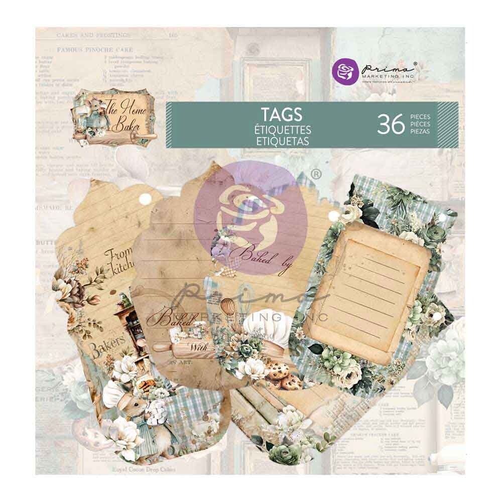 Prima Marketing - The Home Baker Tags (36pcs)