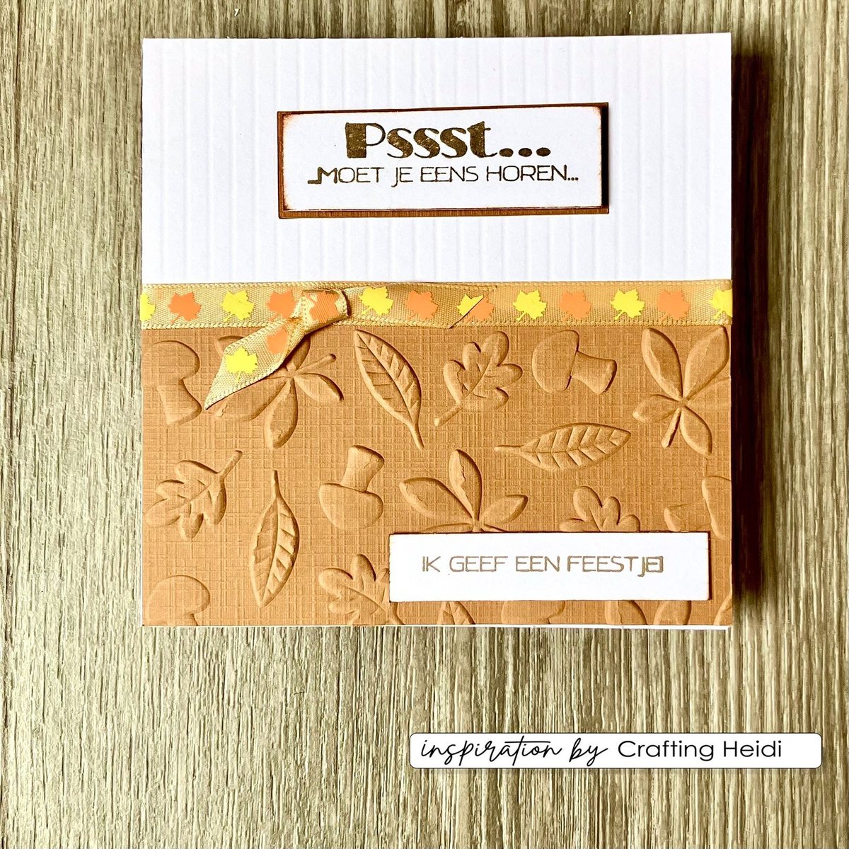 Vaessen Creative • 3D Prägefolder by Carla Creates Leaves 15x15cm