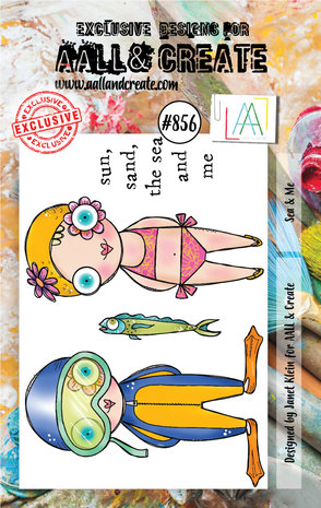 AALL & Create - Stamp Set A7 Sea & Me