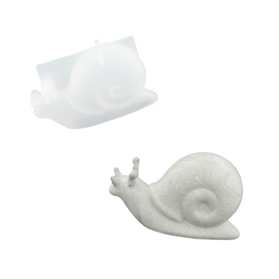 Silicone mold 7,3cm x 3,2cm x 4,2cm - Snail