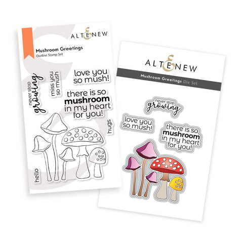 Altenew - Mushroom Greetings Bundle