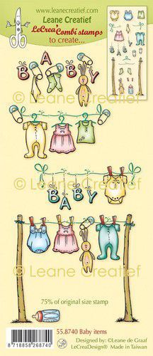 LeCrea – Kombi-Clearstamp-Babyartikel LeCrea – Kombi-Clearstamp-Babyartikel