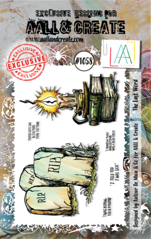 AALL and Create - Stamp Set A7 The Last Word