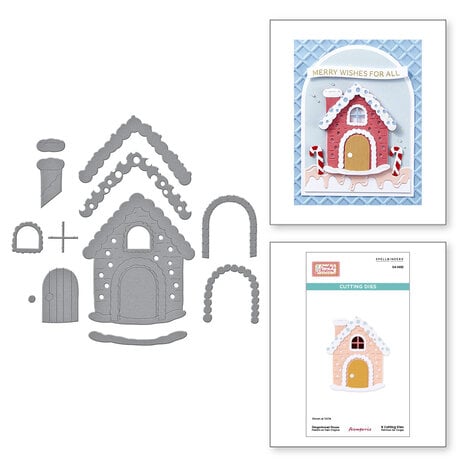 Spellbinders / Stämperia - Cutting Dies Gingerbread House