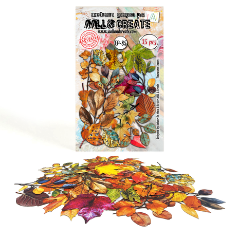 AALL & Create - Timeless Foliage Ephemera Die-Cuts A6 Timeworn Leaves 