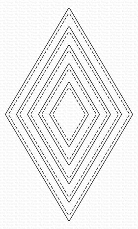 My Favorite Things - Stitched Diamond STAX Die-namics My Favorite Things - Stitched Diamond STAX Die-namics