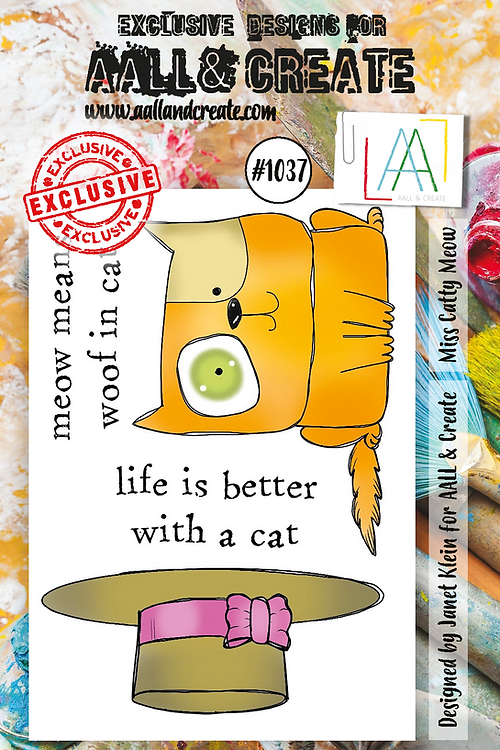 AALL & Create - Stamp Set A7 Miss Catty Meow
