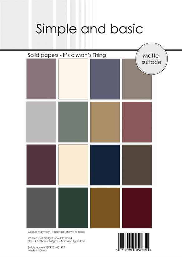 Simple and Basic - Solid Paper - Mustard anf Friends Kopie