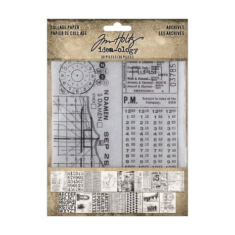 Idea-ology Tim Holtz Collage Paper Archives Idea-ology Tim Holtz Collage Paper Archives