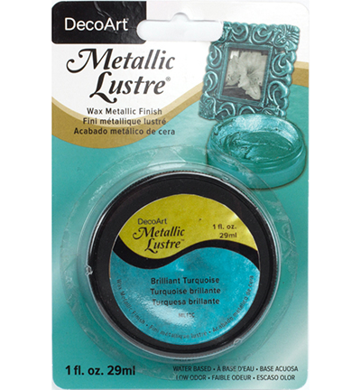 DecoArt - Metallic Lustre, Brilliant Turquoise DecoArt - Metallic Lustre, Brilliant Turquoise