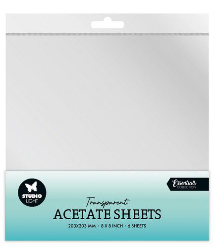 Studio Light Acetate Sheets 6 sheets nr.05