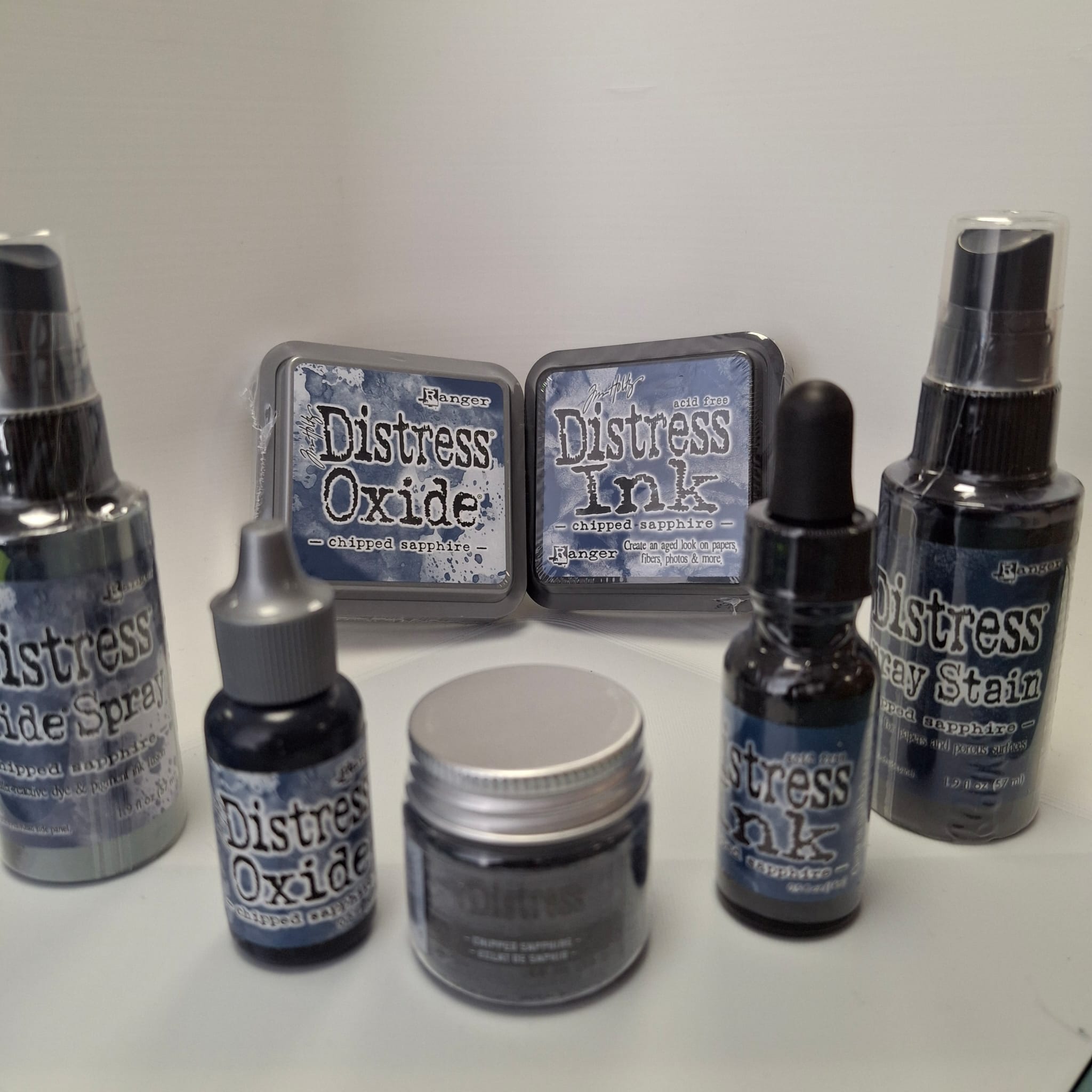 Ranger Chipped Sapphire - SET