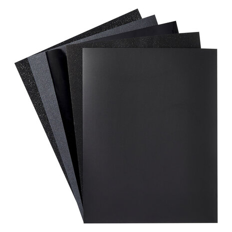 Spellbinders - Treasured Cardstock 8,5x11 Inch Onyx Assorted (15pcs) 