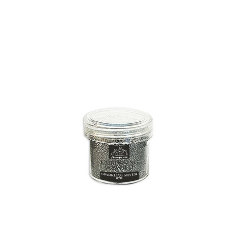 Stamperia- Create Happiness Embossing Powder Silver 63 oz