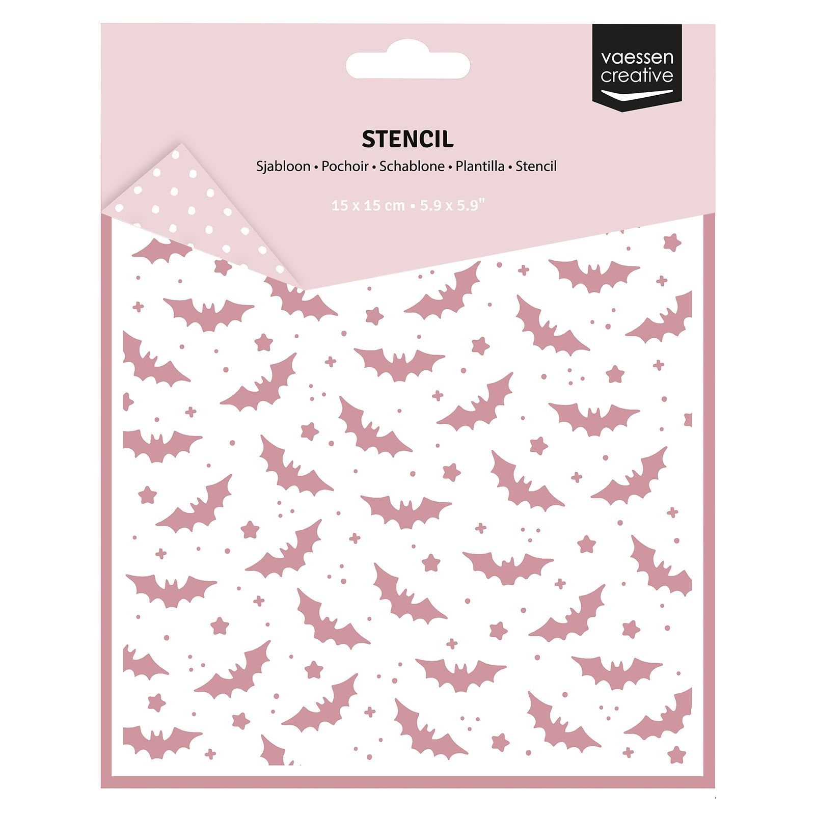 Vaessen Creative • Schablone Fledermäuse Vaessen Creative • Schablone Fledermäuse