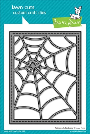 Lawn Fawn - Spiderweb Backdrop Lawn Cuts Dies Lawn Fawn - Spiderweb Backdrop Lawn Cuts Dies