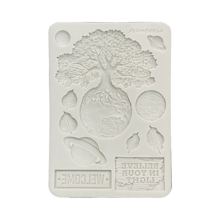 Stamperia - A New Beginning A5 Silicon Mould Planets