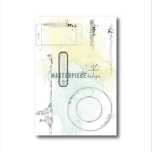 Masterpiece Clear Stempelset - Stitching Summer 4x6 Masterpiece Clear Stempelset - Stitching Summer 4x6