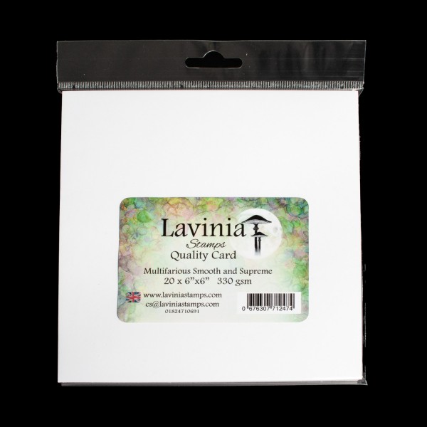 DEMNÄCHST - Lavinia Stamps - Multifarious Card - 6x6" White