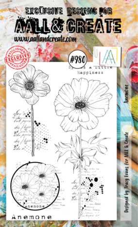 AALL and Create - Stamp Set A6 Anemone