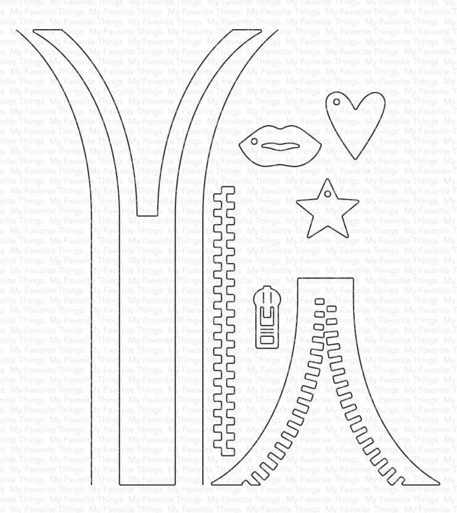 My Favorite Things - Zipper Die-namics My Favorite Things - Zipper Die-namics