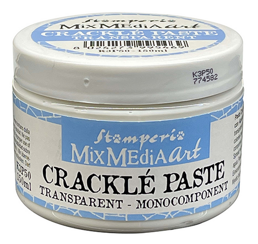 Stamperia- Crackle Paste ml 150 Transparent