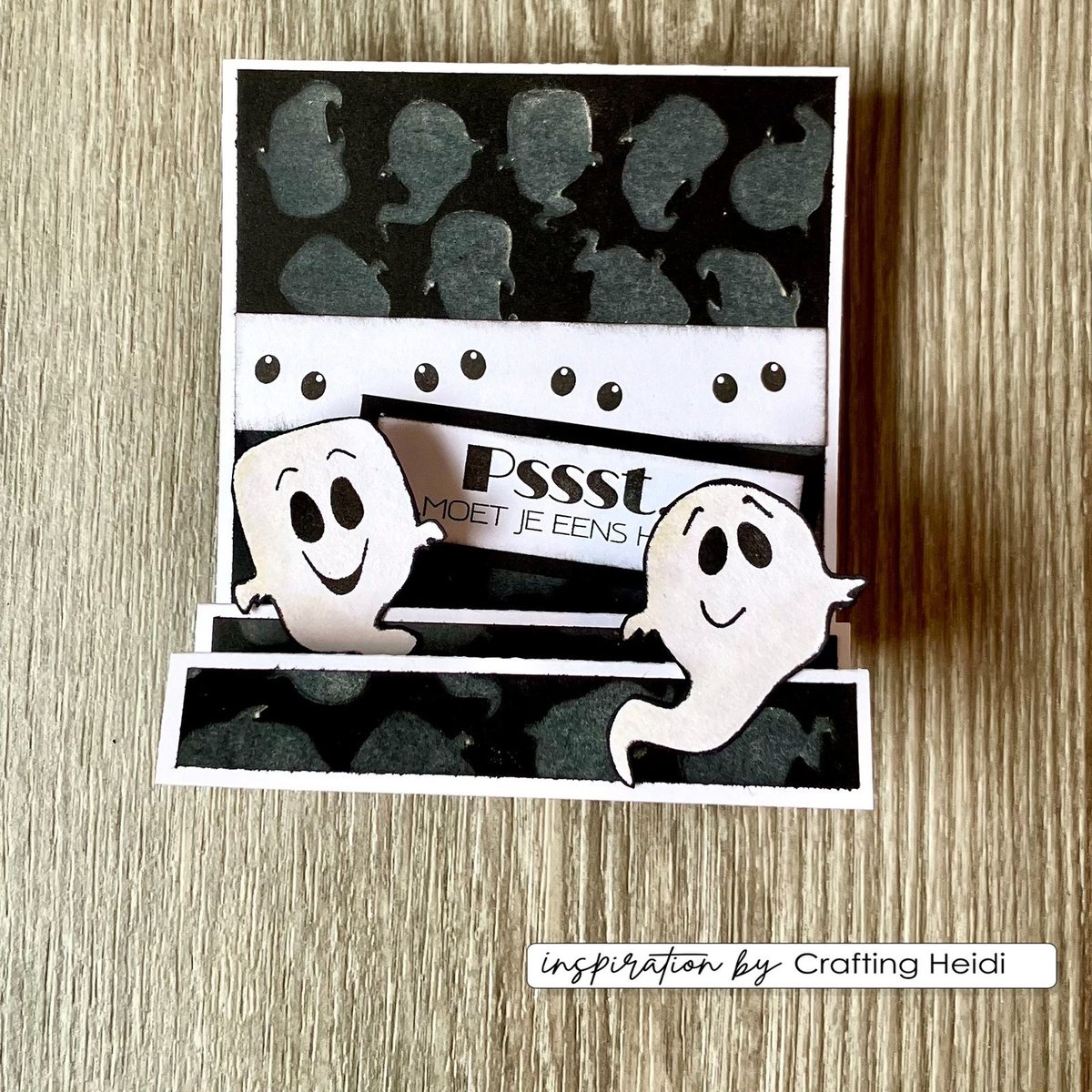 Vaessen Creative • Schablone by Carla Creates Ghosts 15x15cm
