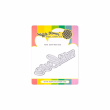 Waffle Flower - With Love Word Die