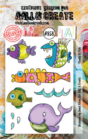 AALL & Create - Stamp Set A7 Plenty of Fish