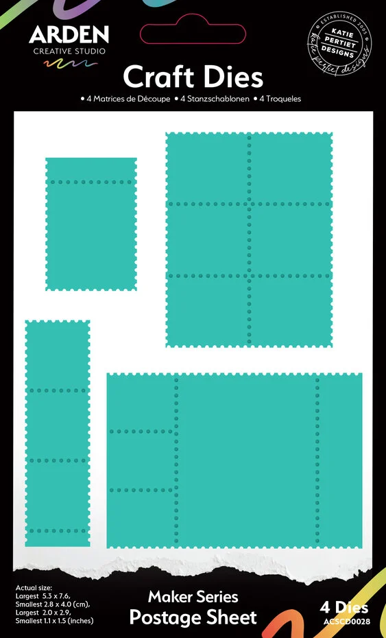 Arden Creative Studio - Maker Series Postage Sheet Craft Die Set