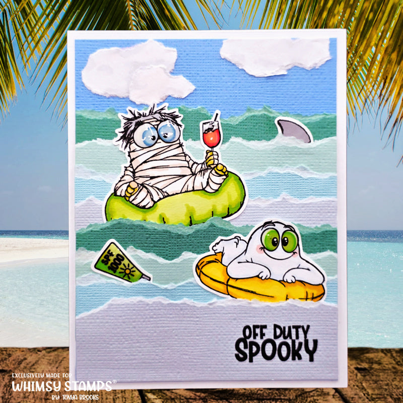 Whimsy Stamps - Summerween Vibes Clear Stamps