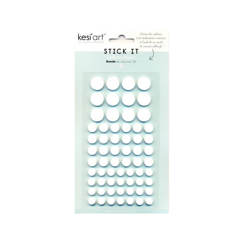 adhesive-foam-in-round-shape