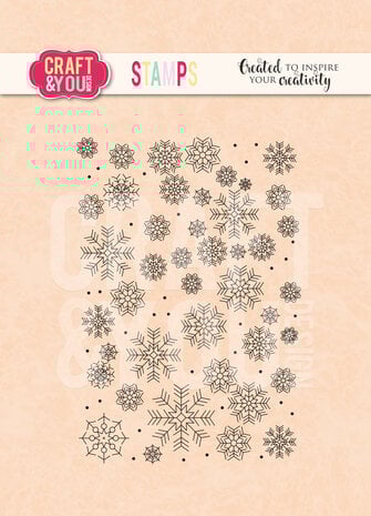 Craft & You Design - Snowflakes Stamps
