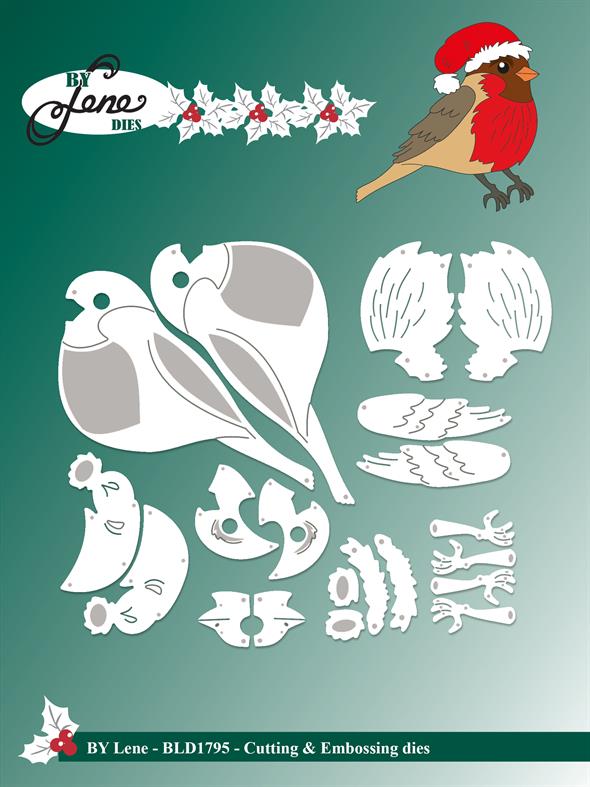 BY Lene Dies "Christmas Robin" BLD1795