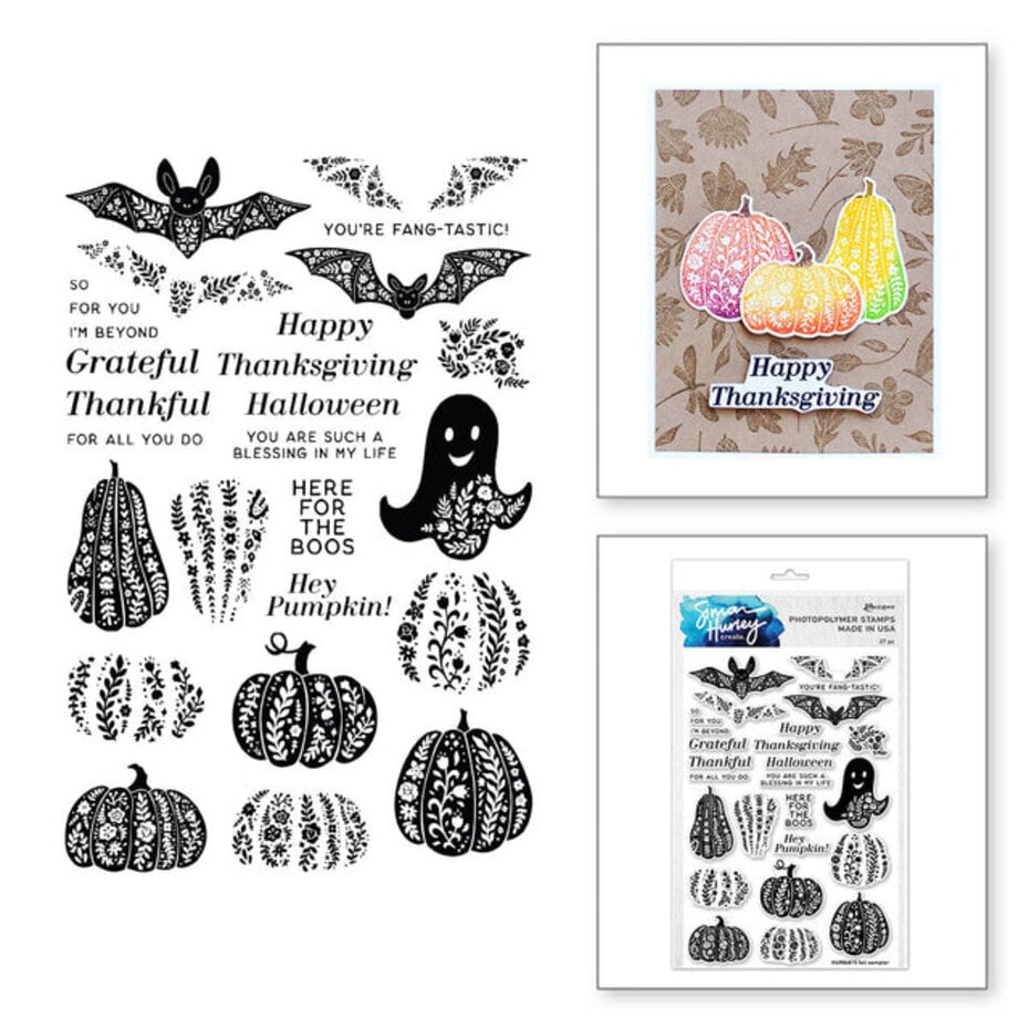 Spellbinders - Fall Sampler Ranger Clear Stamp