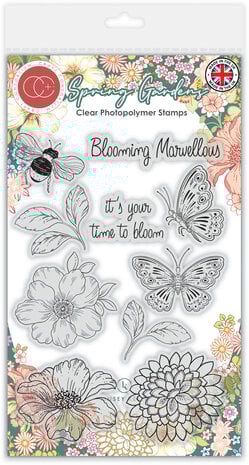 Craft Consortium - Spring Gardens Clear Stamps Craft Consortium - Spring Gardens Clear Stamps