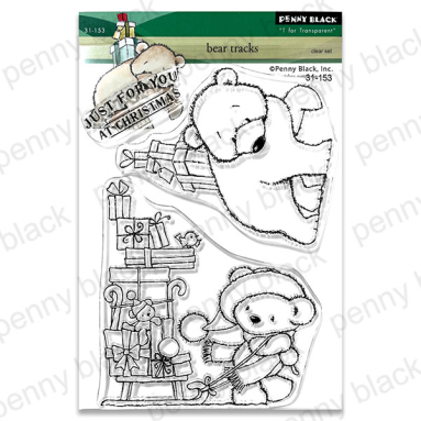 Penny Black - Bear Tracks (clear stamps)
