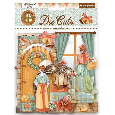 Stamperia - All Around Christmas Die Cuts Assorted (55pcs) Stamperia - All Around Christmas Die Cuts Assorted (55pcs)