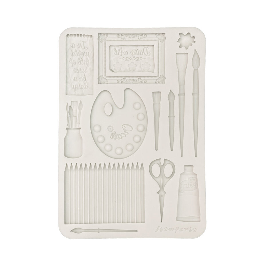 Stamperia - Daisy Art A5 Silicon Mould Creative Art