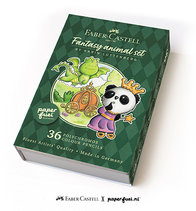 Faber Castell Kleurpotlood Polychromos Etui 36 Stück Special Edition - Fantasy animal set Faber Castell Kleurpotlood Polychromos Etui 36 Stück Special Edition - Fantasy animal set