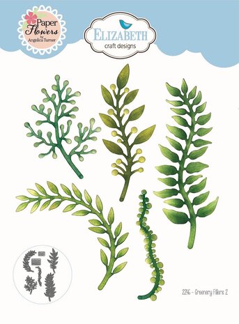 Elizabeth Craft  - Spring Blossom Die Greenery Fillers 2