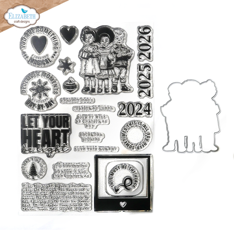Elizabeth Craft  - Winter Bliss Stamp & Dies Magical Moments Elizabeth Craft  - Winter Bliss Stamp & Dies Magical Moments
