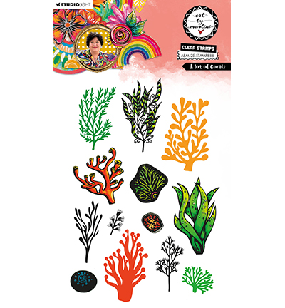 Studio Light - Clear Stamps - A lot of corals Art By Marlene nr. 888