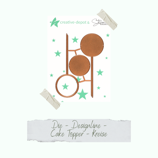 Creative Depot -  Die - Designline - Cake Topper - Kreise