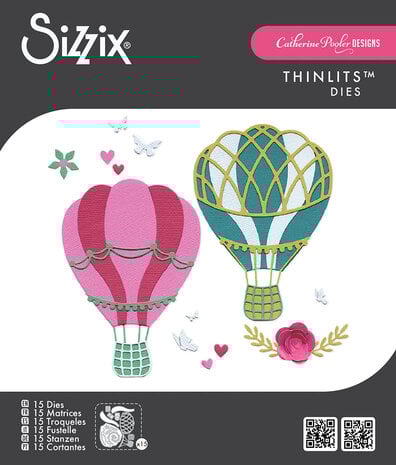 Sizzix - Thinlits by Catherine Pooler Floating Fancy (15pcs)