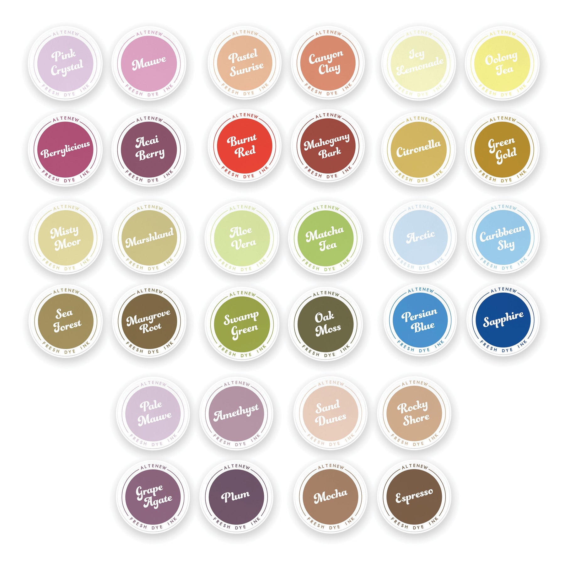 Altenew - Kaleidoscope of Colors Fresh Dye Ink Bundle 