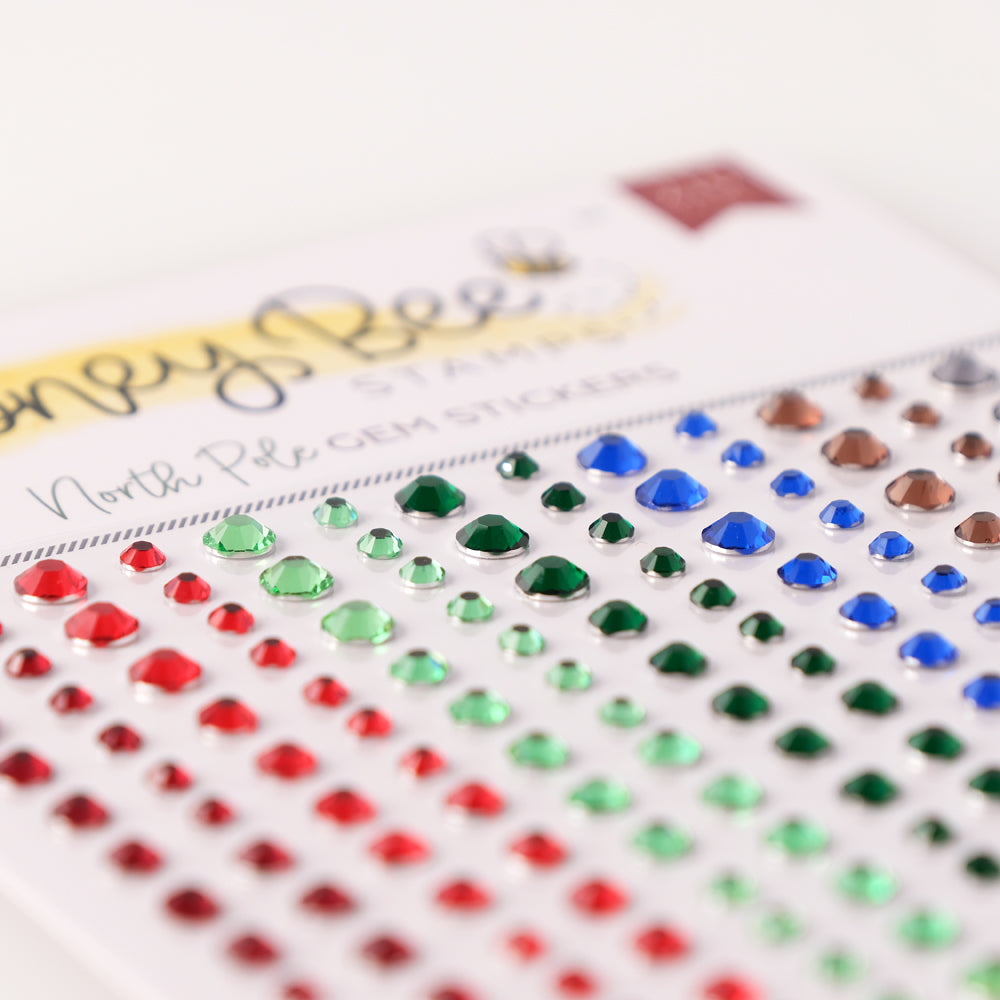 Honey Bee - North Pole Gem Stickers - 210 Count Honey Bee - North Pole Gem Stickers - 210 Count