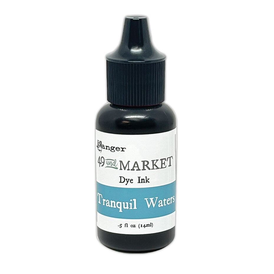Ranger - 49 & Market - Dye Ink Re-inkers Tranquil Waters 0.5 fl oz