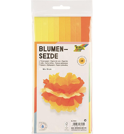 Silk Paper, Mix Yellow